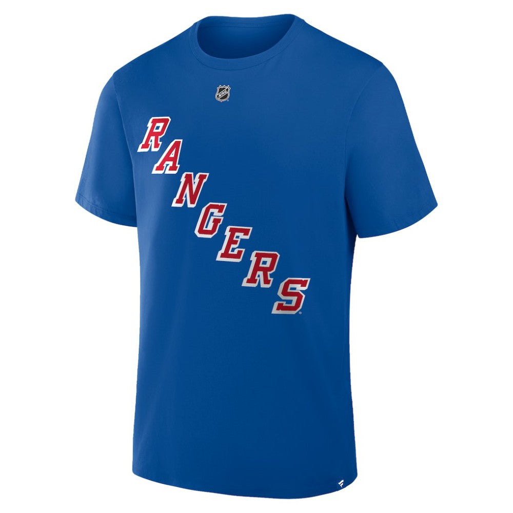 Mika Zibanejad New York Rangers Fanatics Authentic Stack Name & Number T-Shirt -  NHL T-shirts