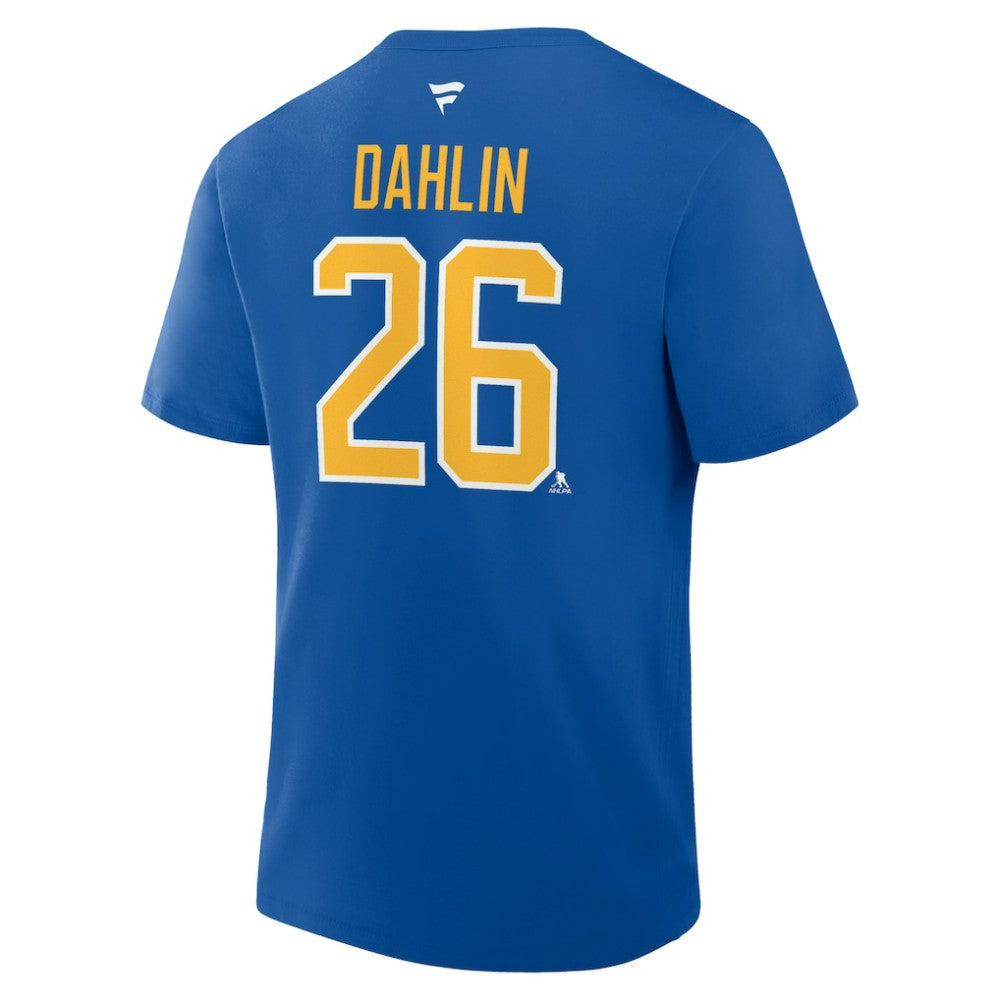 Rasmus Dahlin Buffalo Sabres Fanatics Authentic Stack Name & Number T-Shirt -  NHL T-shirts