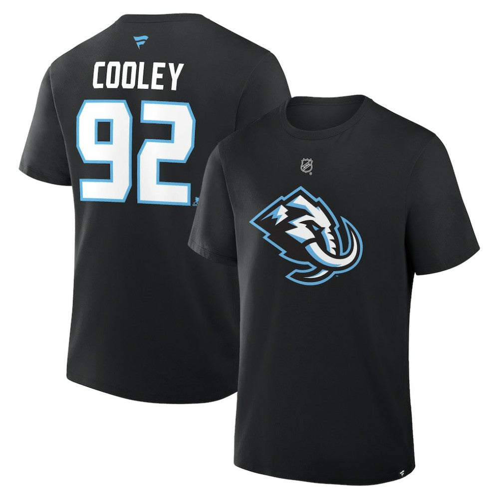 Logan Cooley Utah Mammoth Fanatics Authentic Stack Name & Number T-Shirt -  NHL T-shirts