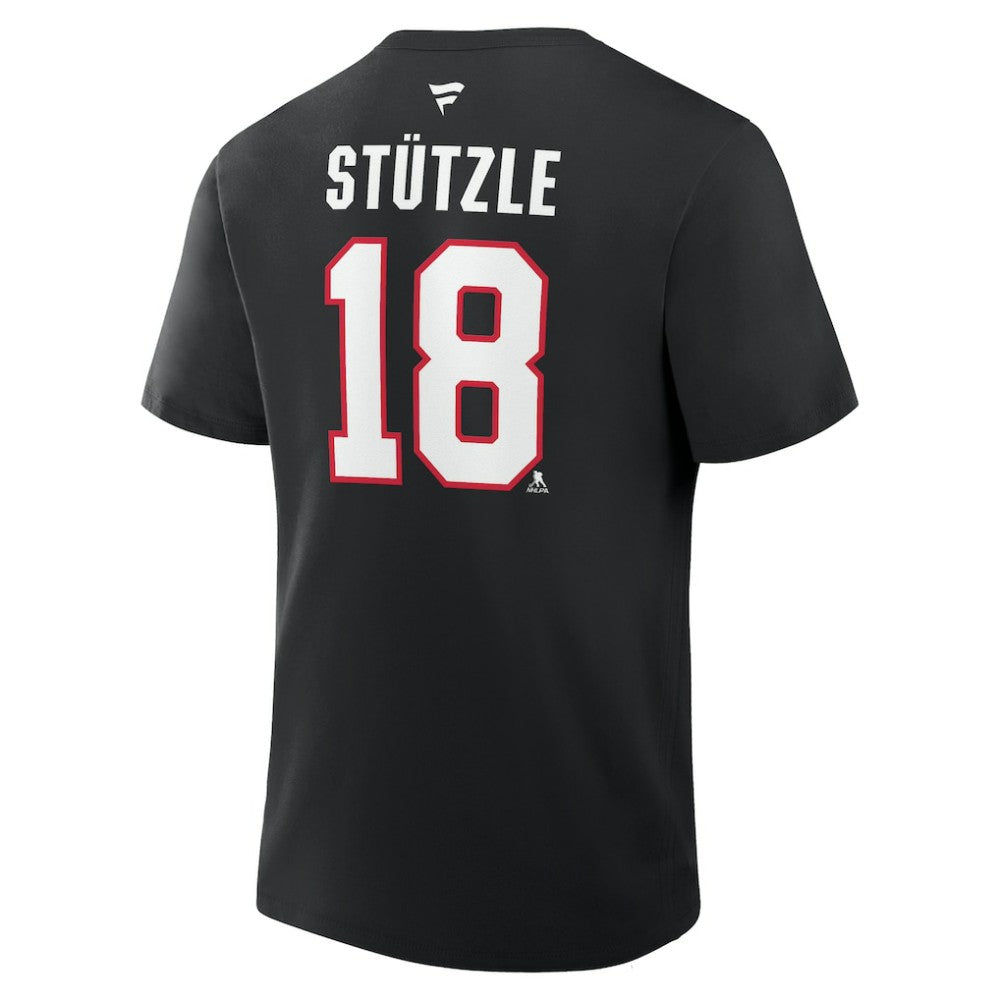 Tim Stutzle Ottawa Senators Fanatics Authentic Stack Name & Number T-Shirt -  NHL T-shirts
