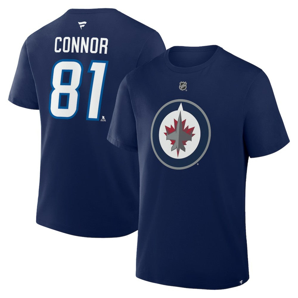 Kyle Connor Winnipeg Jets Fanatics Authentic Stack Name & Number T-Shirt -  NHL T-shirts
