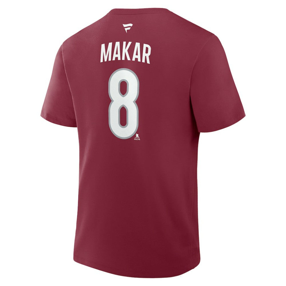 Cale Makar Colorado Avalanche Fanatics Authentic Stack Name & Number T-Shirt -  NHL T-shirts