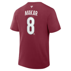 Cale Makar Colorado Avalanche Fanatics Authentic Stack Name & Number T-Shirt -  NHL T-shirts