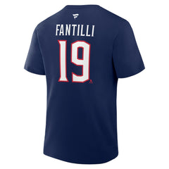 Adam Fantilli Columbus Blue Jackets Fanatics Authentic Stack Name & Number T-Shirt -  NHL T-shirts
