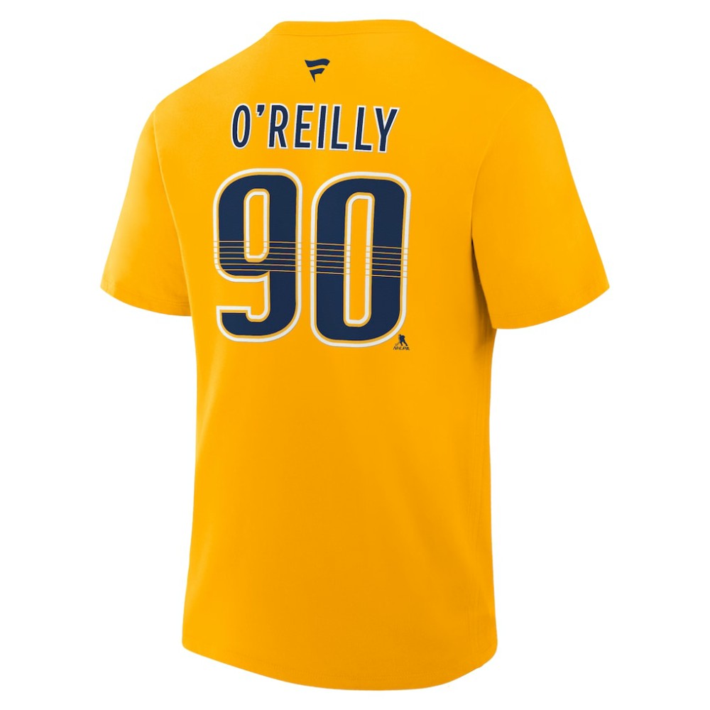 Ryan O'Reilly Nashville Predators Fanatics Authentic Stack Name & Number T-Shirt -  NHL T-shirts