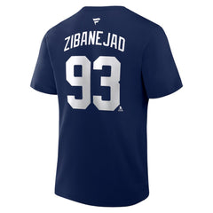 Mika Zibanejad New York Rangers Fanatics Authentic Stack Name & Number T-Shirt -  NHL T-shirts