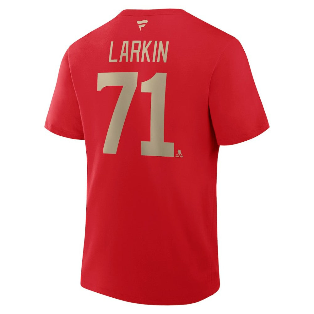 Dylan Larkin Detroit Red Wings Fanatics Authentic Stack Name & Number T-Shirt -  NHL T-shirts