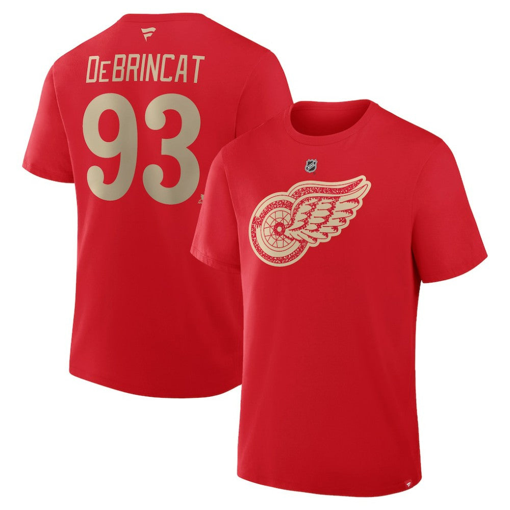 Alex DeBrincat Detroit Red Wings Fanatics Authentic Stack Name & Number T-Shirt -  NHL T-shirts