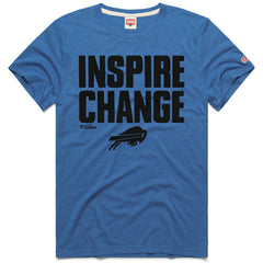 Buffalo Bills Homage Unisex 2024 Inspire Change Tri-Blend T-Shirt | NFL New