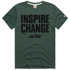 New York Jets Homage Unisex 2024 Inspire Change Tri-Blend T-Shirt | NFL Discount