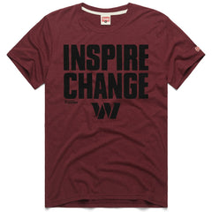 Washington Commanders Homage Unisex 2024 Inspire Change Tri-Blend T-Shirt | NFL Hot
