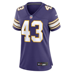 Minnesota Vikings Andrew Van Ginkel  Women's Alternate Game Jersey | NFL On sale