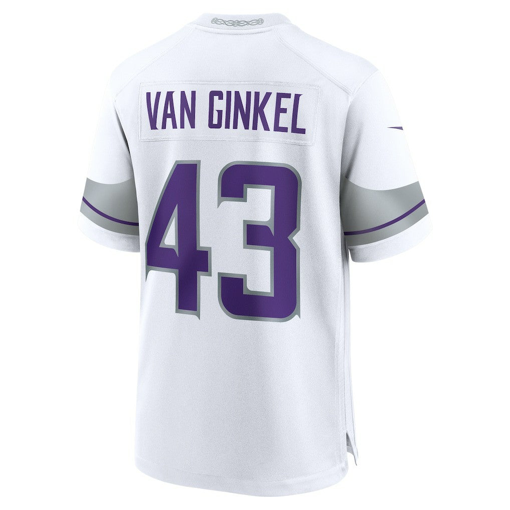 Minnesota Vikings Andrew Van Ginkel  Alternate Game Jersey | NFL New