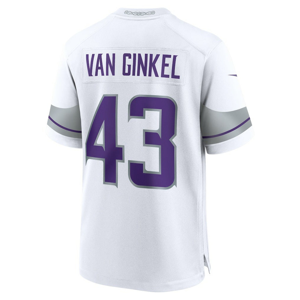 Minnesota Vikings Andrew Van Ginkel  Alternate Game Jersey | NFL New
