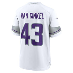 Minnesota Vikings Andrew Van Ginkel  Alternate Game Jersey | NFL New