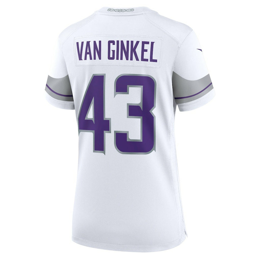 Minnesota Vikings Andrew Van Ginkel  Women's Alternate Game Jersey | NFL Hot