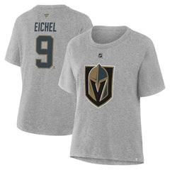 Jack Eichel Vegas Golden Knights Fanatics Women's Authentic Stack Name & Number T-Shirt -  NHL T-shirts