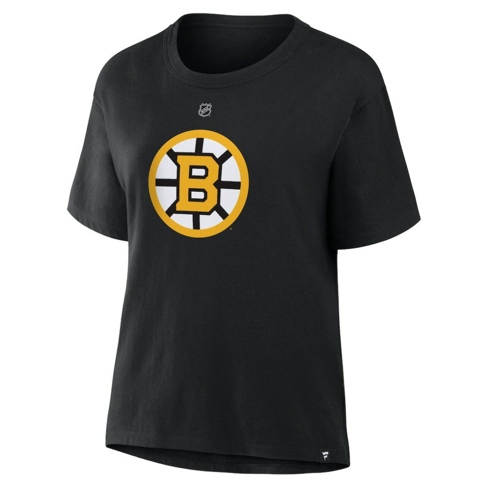 Jeremy Swayman Boston Bruins Fanatics Women's Authentic Stack Name & Number T-Shirt -  NHL T-shirts