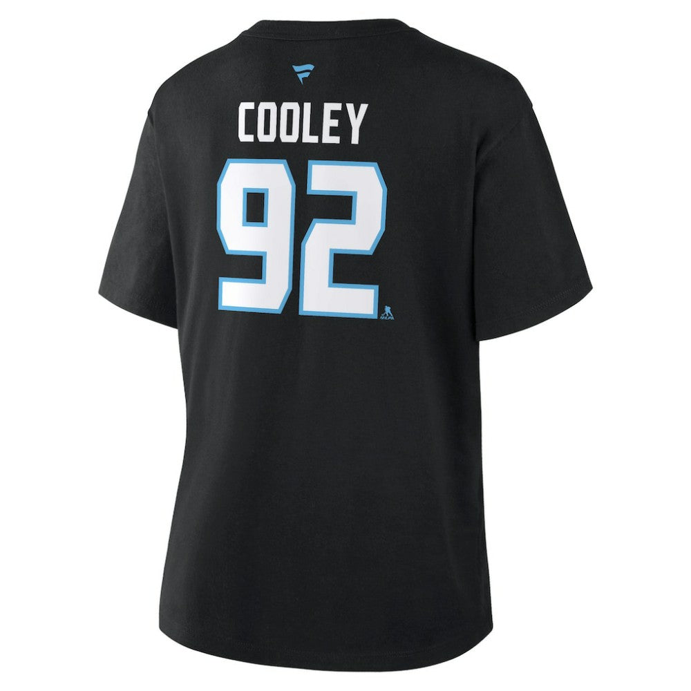 Logan Cooley Utah Mammoth Fanatics Women's Authentic Stack Name & Number T-Shirt -  NHL T-shirts