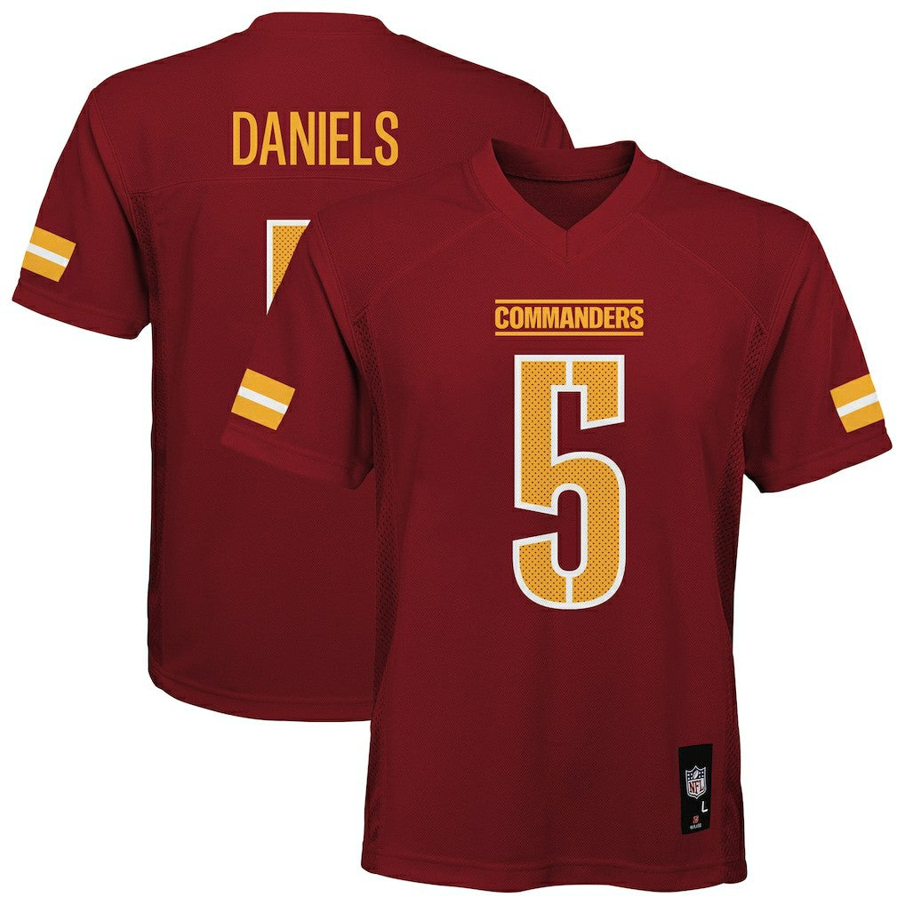 Washington Commanders Jayden Daniels  Youth Replica Player Jersey | NFL Sale