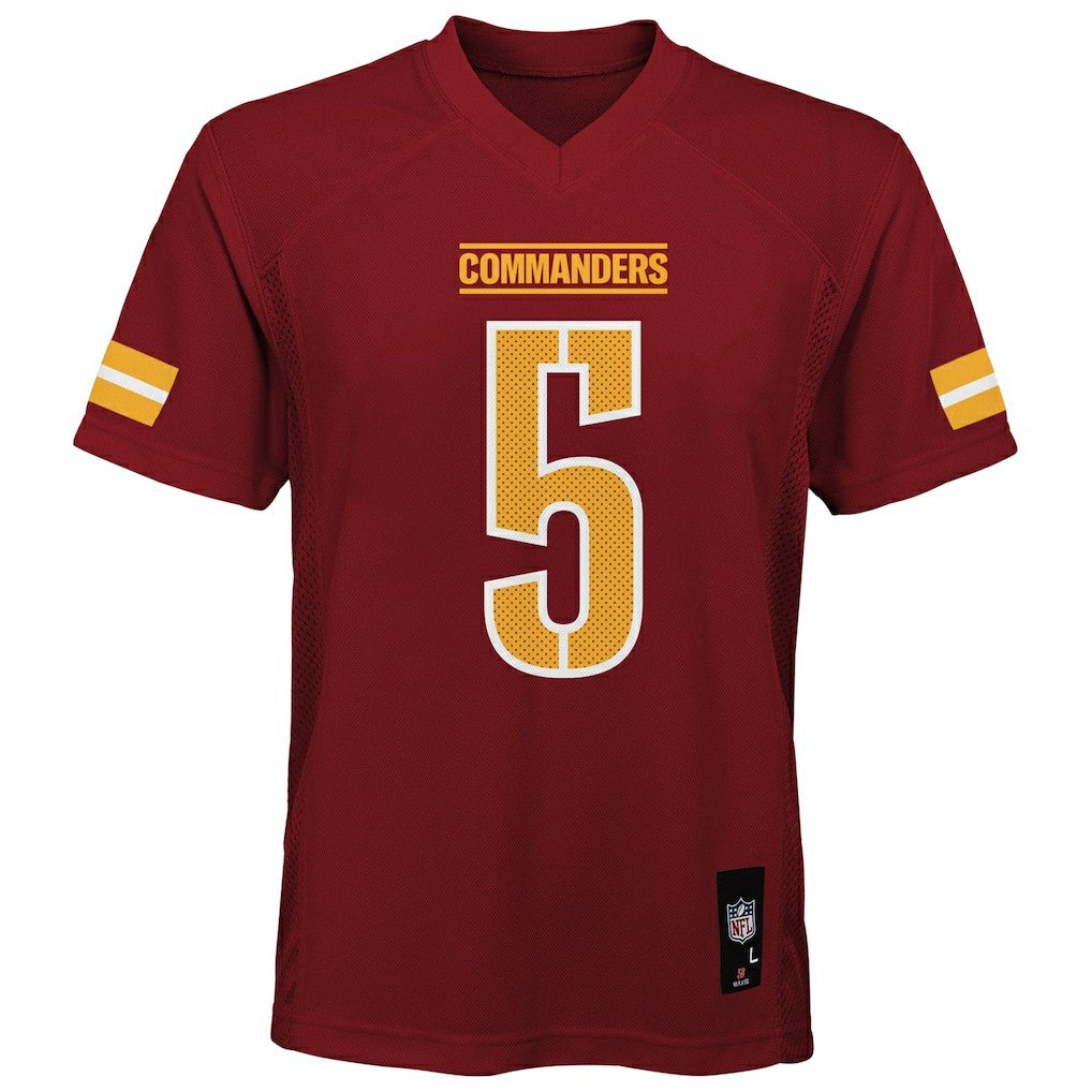 Washington Commanders Jayden Daniels  Youth Replica Player Jersey | NFL Sale