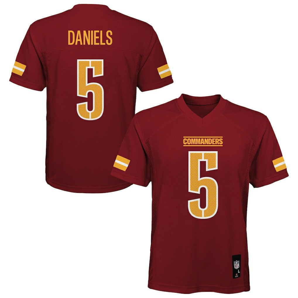 Washington Commanders Jayden Daniels  Outerstuff Preschool Replica Player Jersey | NFL Hot