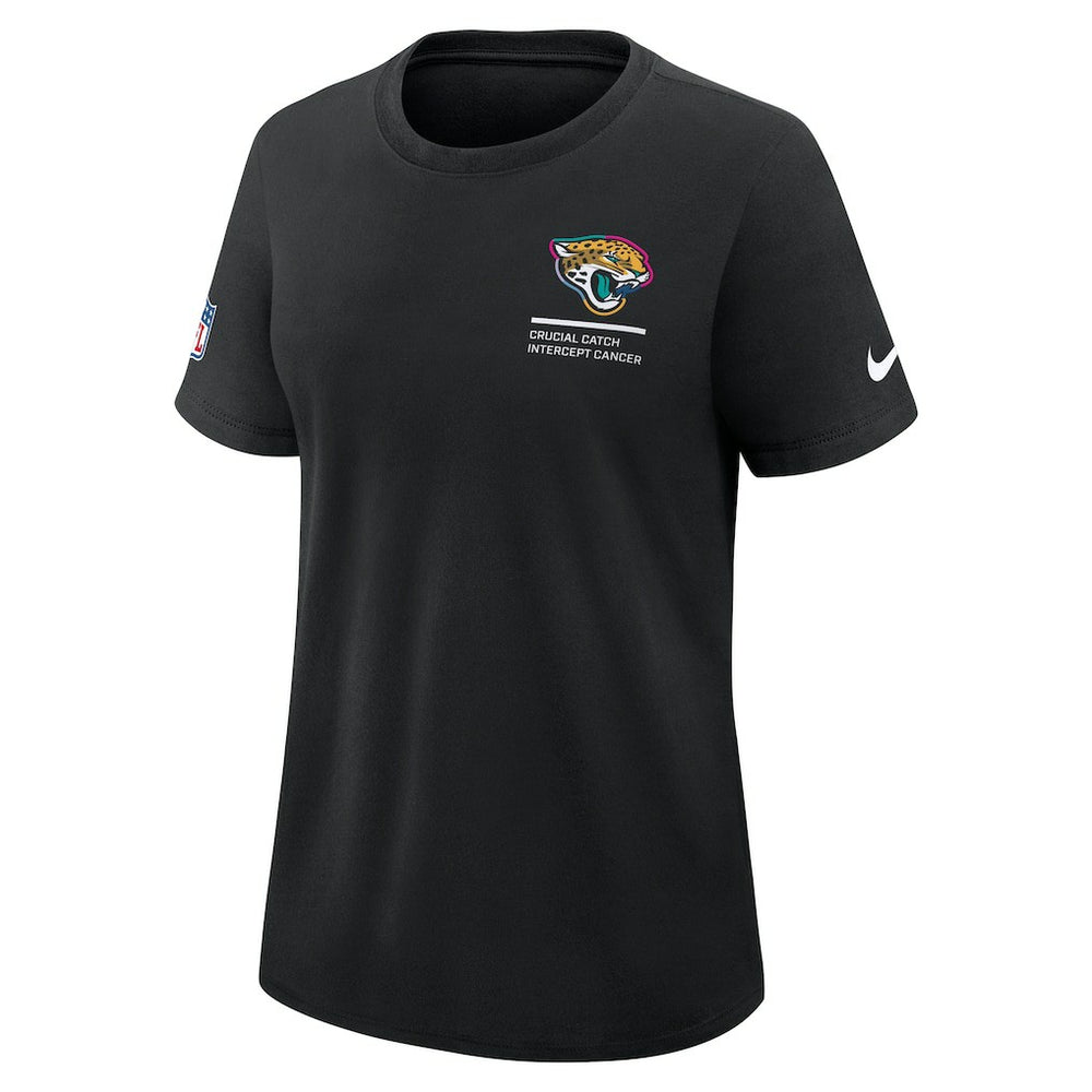Jacksonville Jaguars Women's 2025 NFL Crucial Catch Tri-Blend Dri-FIT T-Shirt | NFL Sale