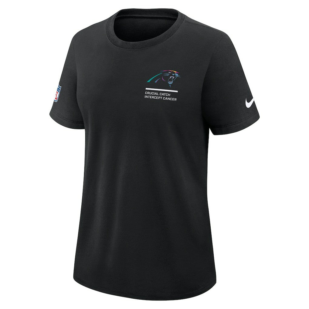Carolina Panthers Women's 2025 NFL Crucial Catch Tri-Blend Dri-FIT T-Shirt | NFL New