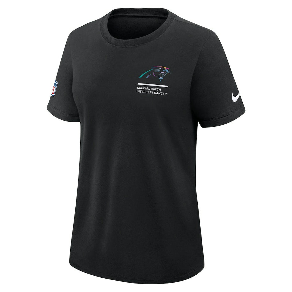 Carolina Panthers Women's 2025 NFL Crucial Catch Tri-Blend Dri-FIT T-Shirt | NFL New