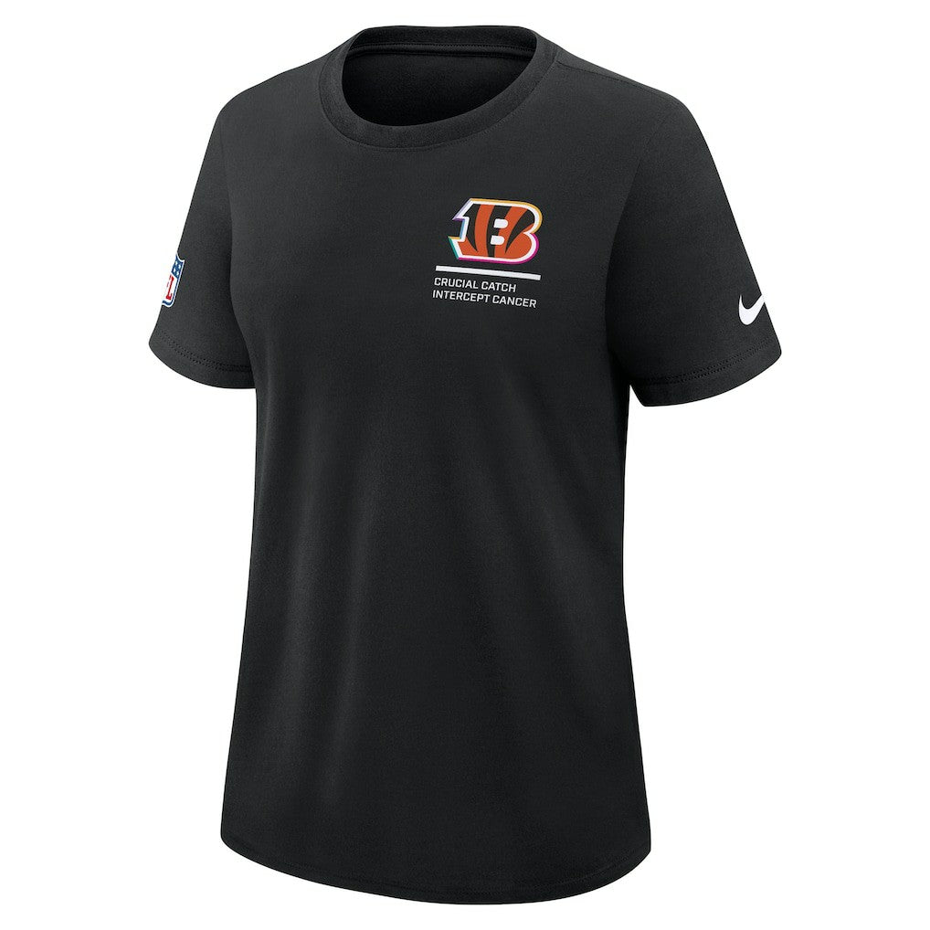 Cincinnati Bengals Women's 2025 NFL Crucial Catch Tri-Blend Dri-FIT T-Shirt | NFL Discount