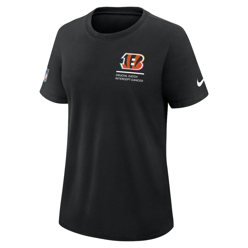 Cincinnati Bengals Women's 2025 NFL Crucial Catch Tri-Blend Dri-FIT T-Shirt | NFL Discount