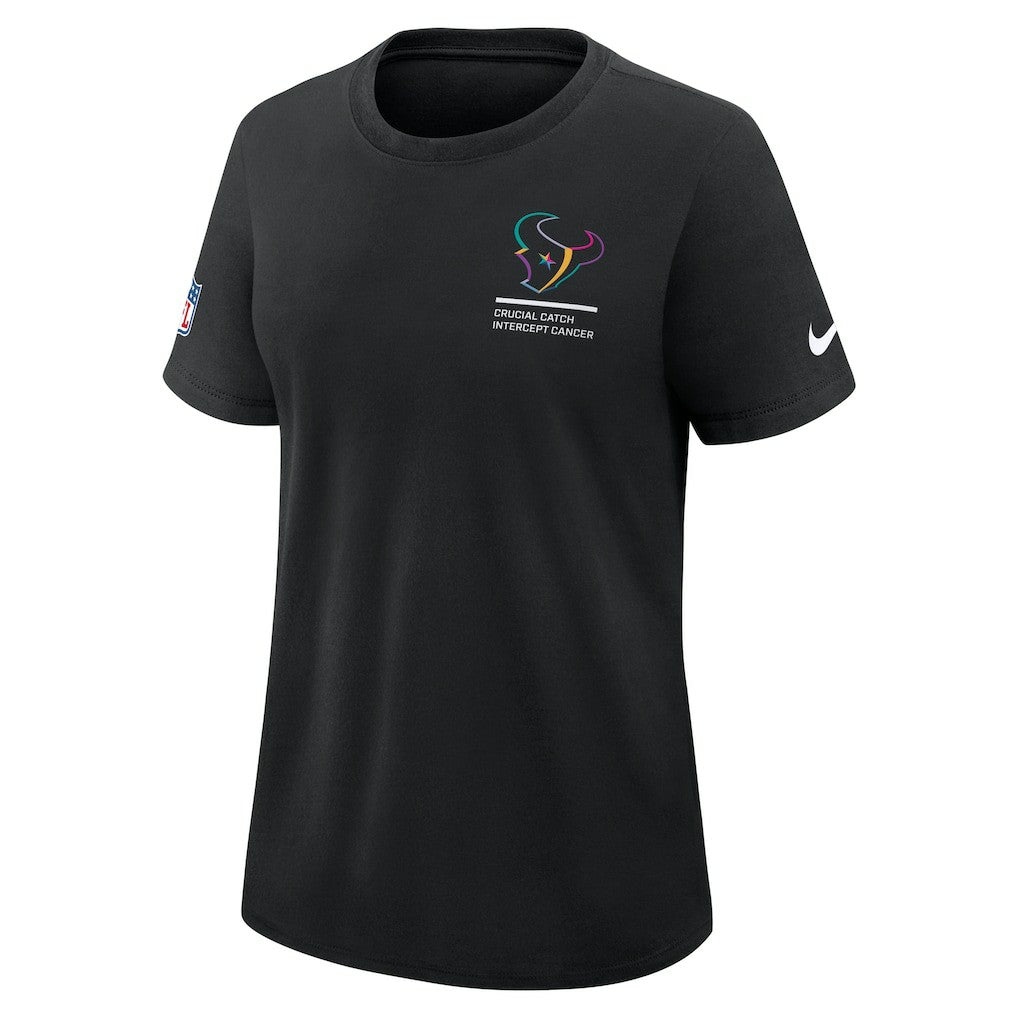 Houston Texans Women's 2025 NFL Crucial Catch Tri-Blend Dri-FIT T-Shirt | NFL On sale