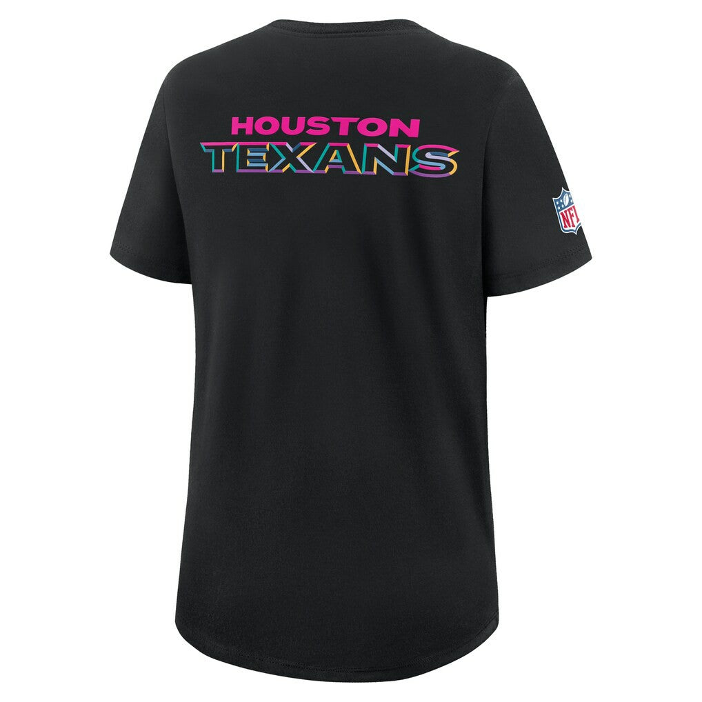 Houston Texans Women's 2025 NFL Crucial Catch Tri-Blend Dri-FIT T-Shirt | NFL On sale