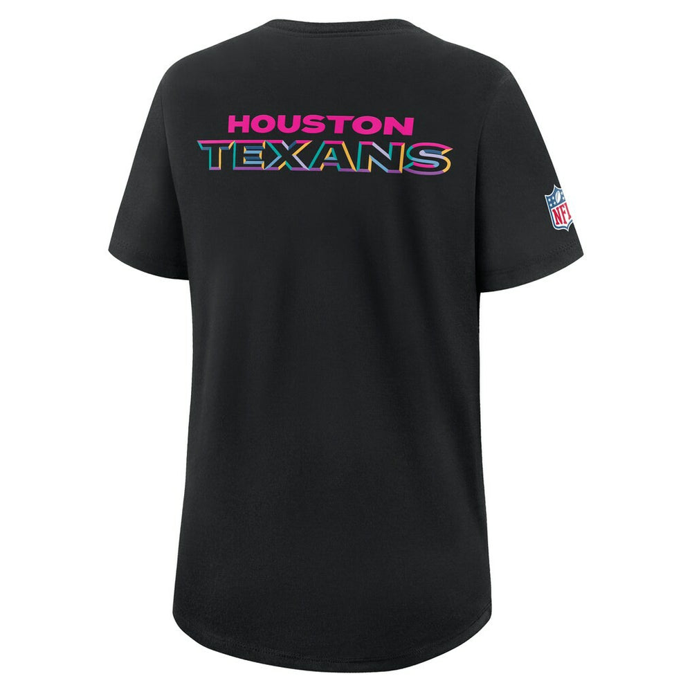 Houston Texans Women's 2025 NFL Crucial Catch Tri-Blend Dri-FIT T-Shirt | NFL On sale