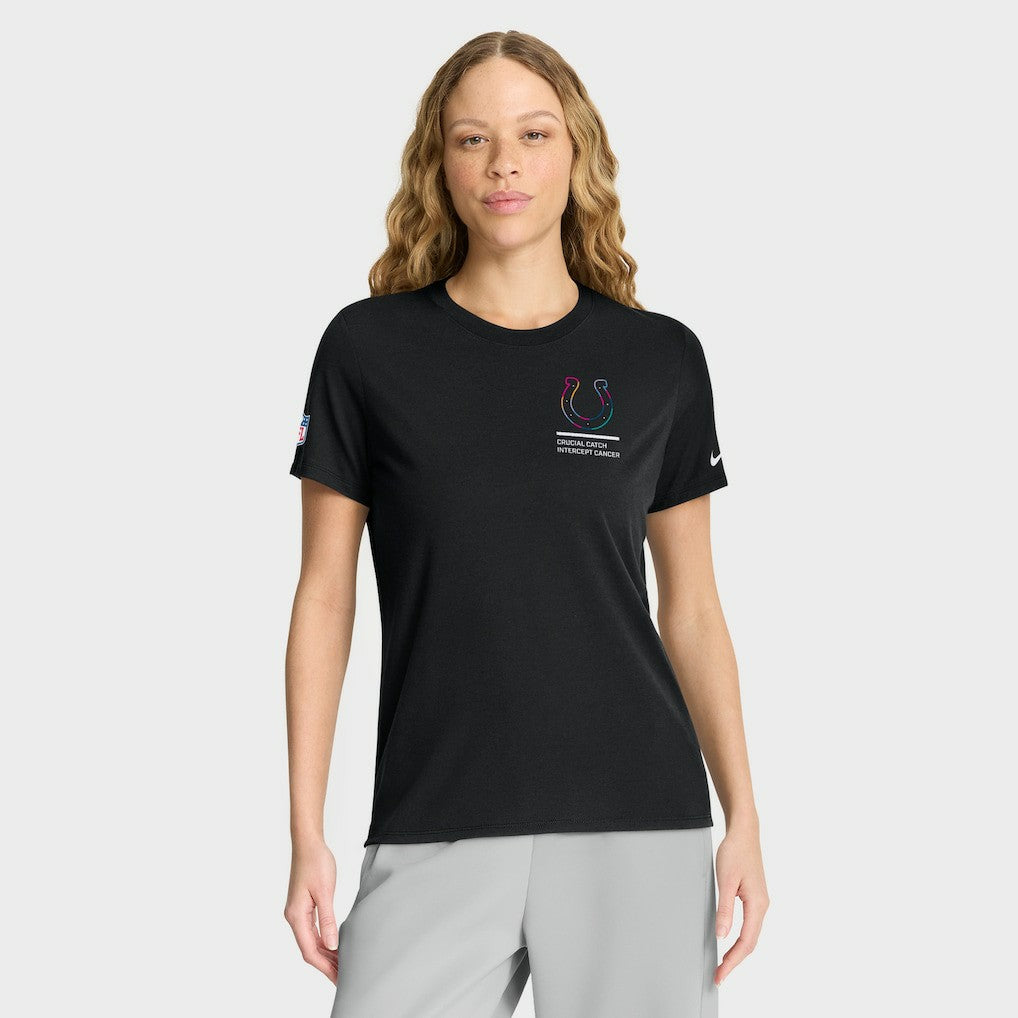 Indianapolis Colts Women's 2025 NFL Crucial Catch Tri-Blend Dri-FIT T-Shirt | NFL Sale