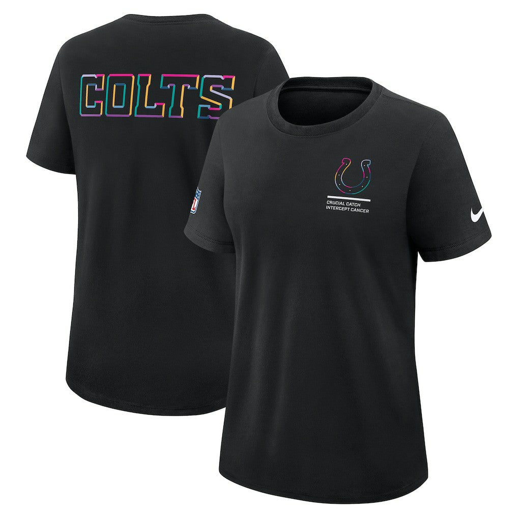 Indianapolis Colts Women's 2025 NFL Crucial Catch Tri-Blend Dri-FIT T-Shirt | NFL Sale
