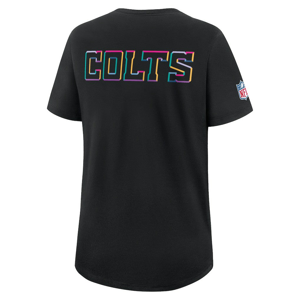 Indianapolis Colts Women's 2025 NFL Crucial Catch Tri-Blend Dri-FIT T-Shirt | NFL Sale