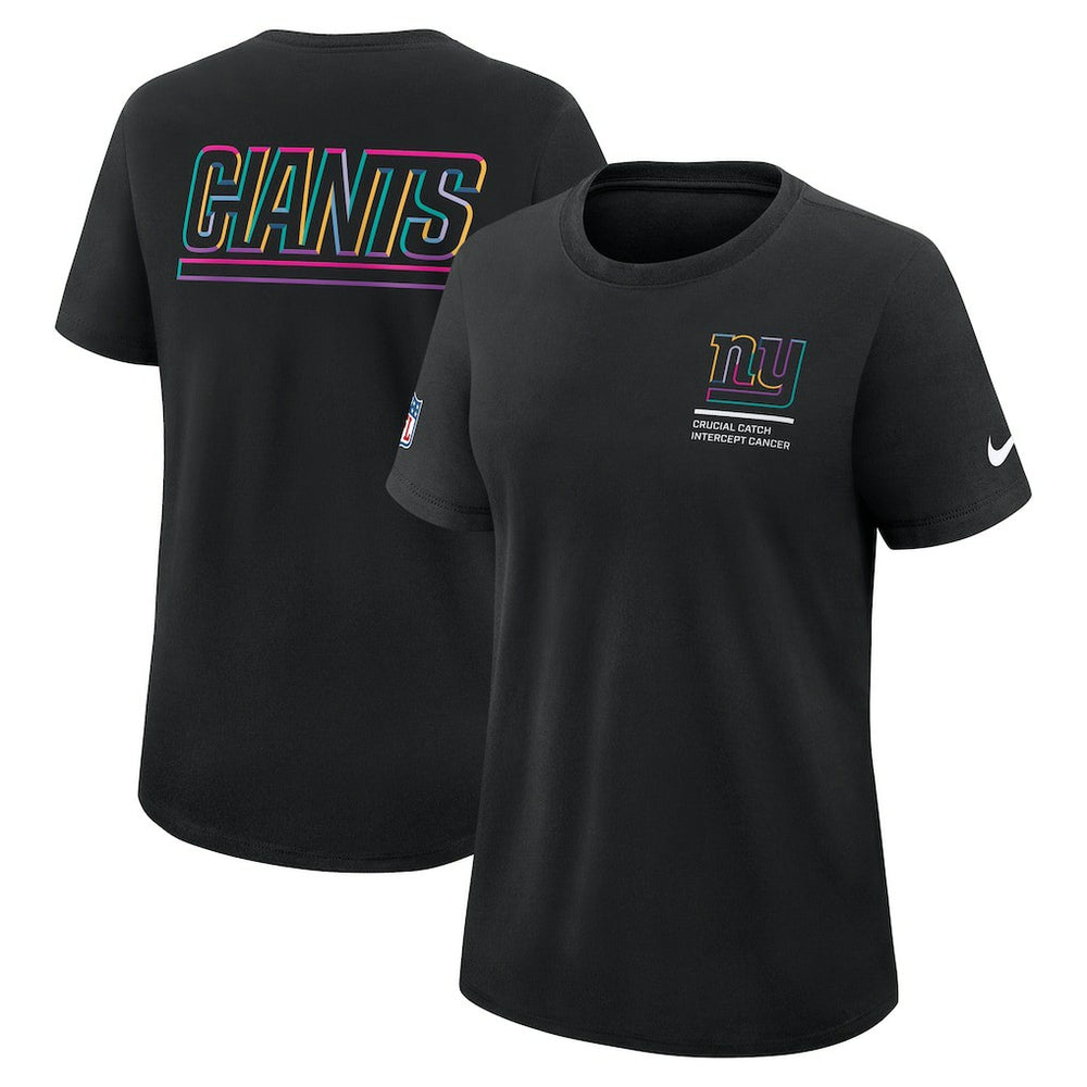 New York Giants Women's 2025 NFL Crucial Catch Tri-Blend Dri-FIT T-Shirt | NFL US