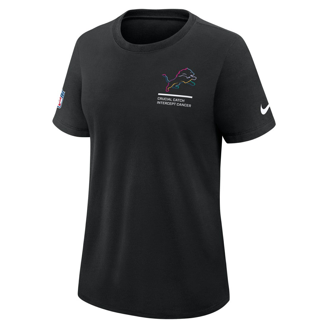 Detroit Lions Women's 2025 NFL Crucial Catch Tri-Blend Dri-FIT T-Shirt | NFL Near me