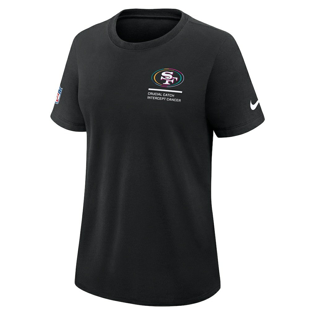 San Francisco 49ers Women's 2025 NFL Crucial Catch Tri-Blend Dri-FIT T-Shirt | NFL Near me