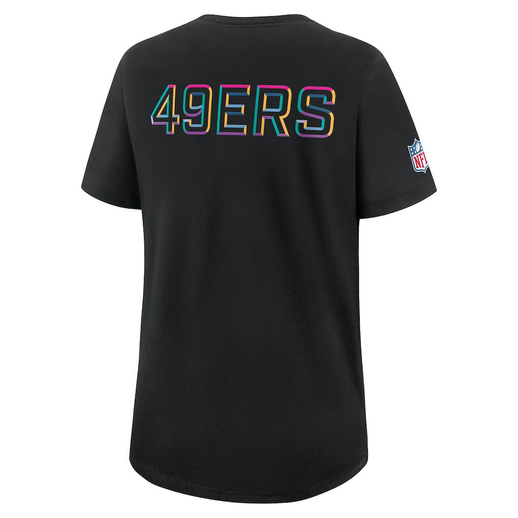 San Francisco 49ers Women's 2025 NFL Crucial Catch Tri-Blend Dri-FIT T-Shirt | NFL Near me