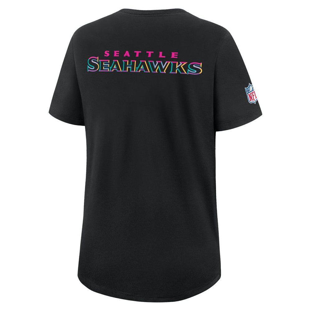 Seattle Seahawks Women's 2025 NFL Crucial Catch Tri-Blend Dri-FIT T-Shirt | NFL On sale