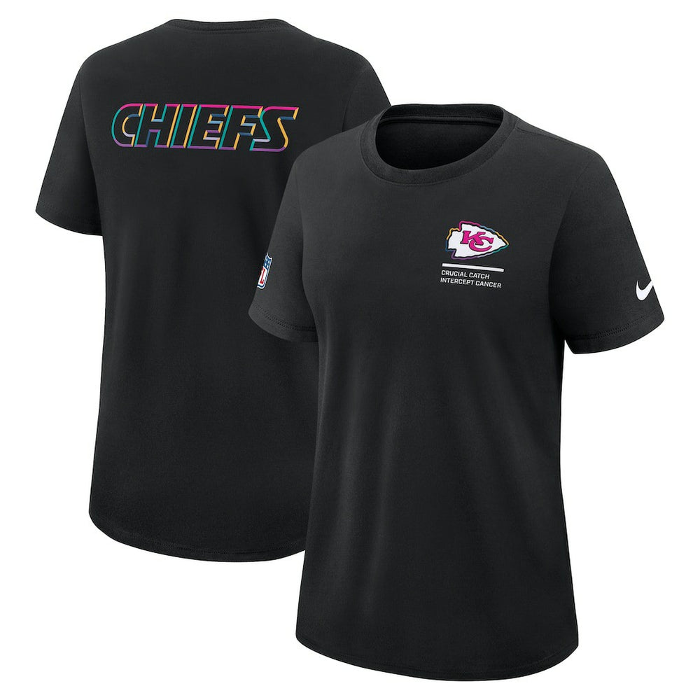 Kansas City Chiefs Women's 2025 NFL Crucial Catch Tri-Blend Dri-FIT T-Shirt | NFL On sale