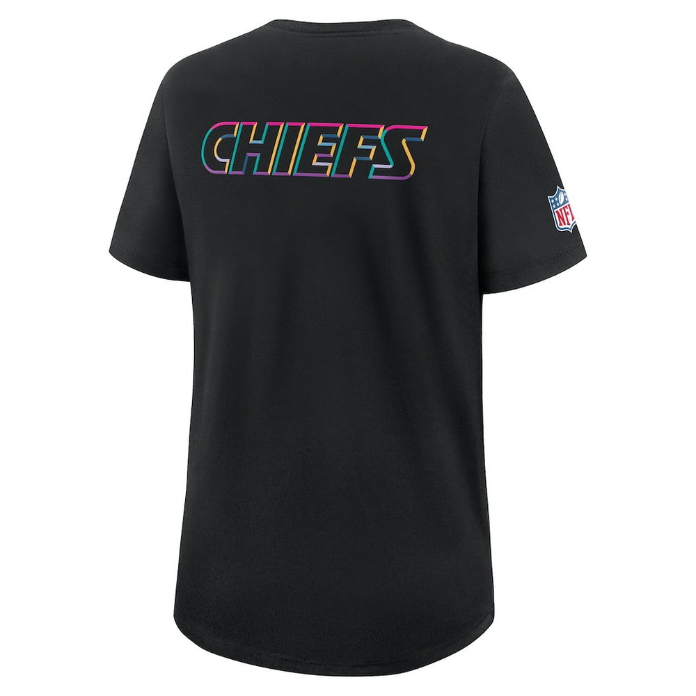 Kansas City Chiefs Women's 2025 NFL Crucial Catch Tri-Blend Dri-FIT T-Shirt | NFL On sale