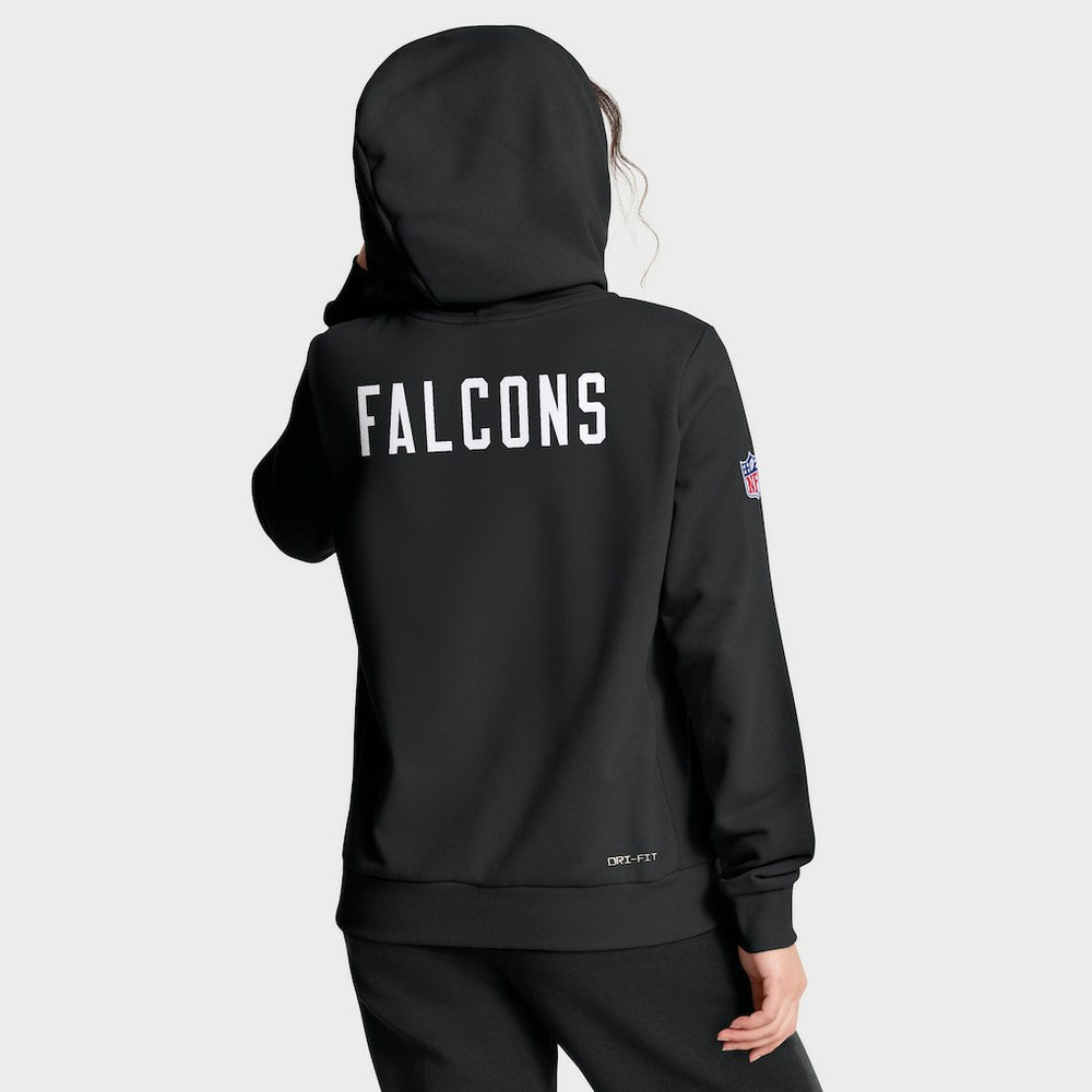 Atlanta Falcons Women's Throwback Sideline Standard Issue Dri-FIT Hoodie | NFL Near me