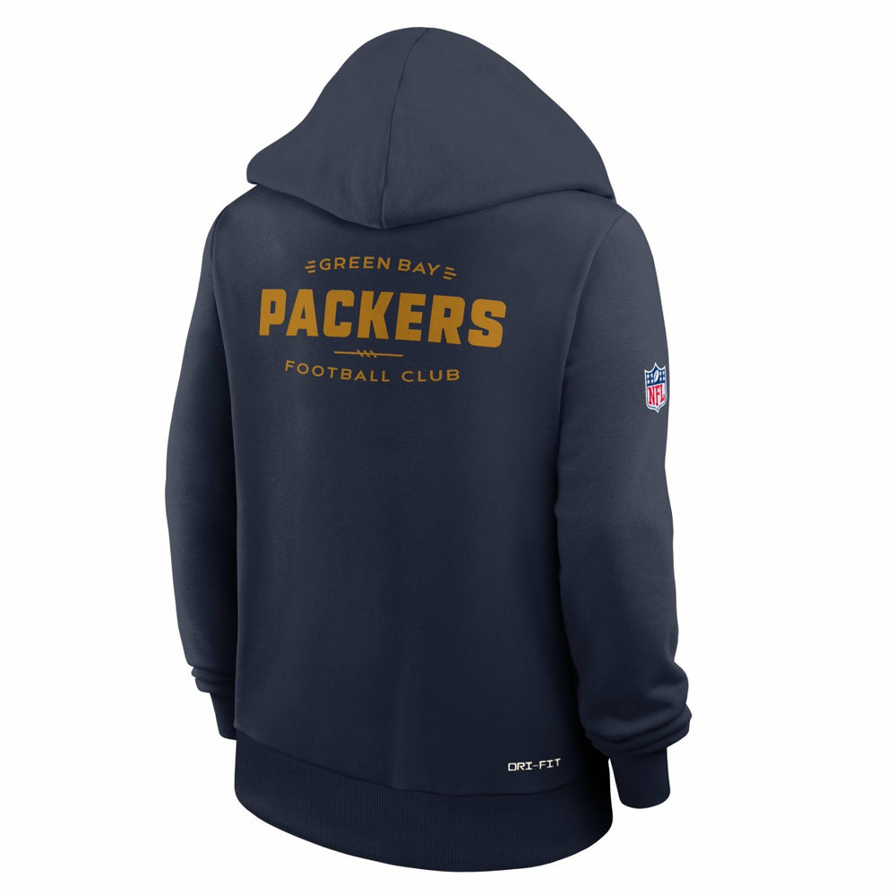 Green Bay Packers Women's Sideline Standard Issue Dri-FIT Hoodie | NFL Near me