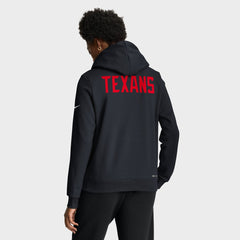 Houston Texans Women's Throwback Sideline Standard Issue Dri-FIT Hoodie | NFL Discount