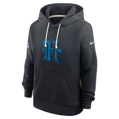 Houston Texans Women's Throwback Sideline Standard Issue Dri-FIT Hoodie | NFL Discount