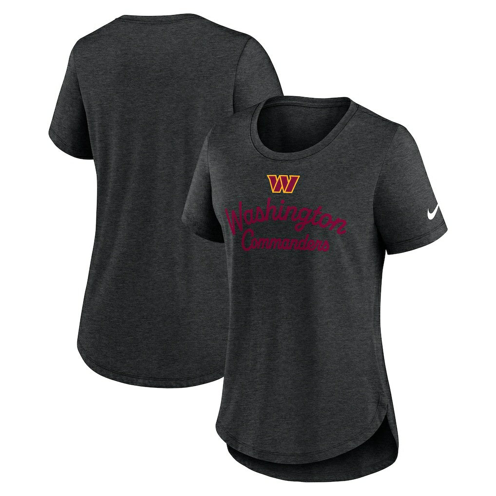 Washington Commanders Women's Script Tri-Blend T-Shirt | NFL Online