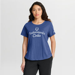 Indianapolis Colts Women's Script Tri-Blend T-Shirt | NFL Sale